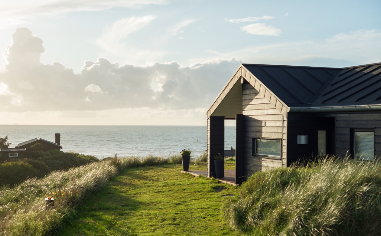 Hus ved kysten