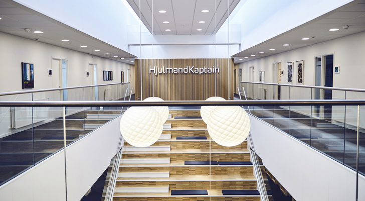 Trappe hos HjulmandKaptain i Aalborg