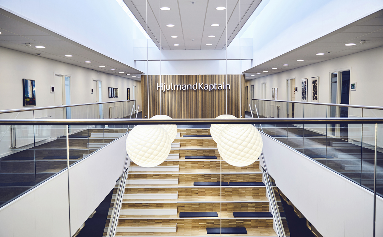 Trappe hos HjulmandKaptain i Aalborg