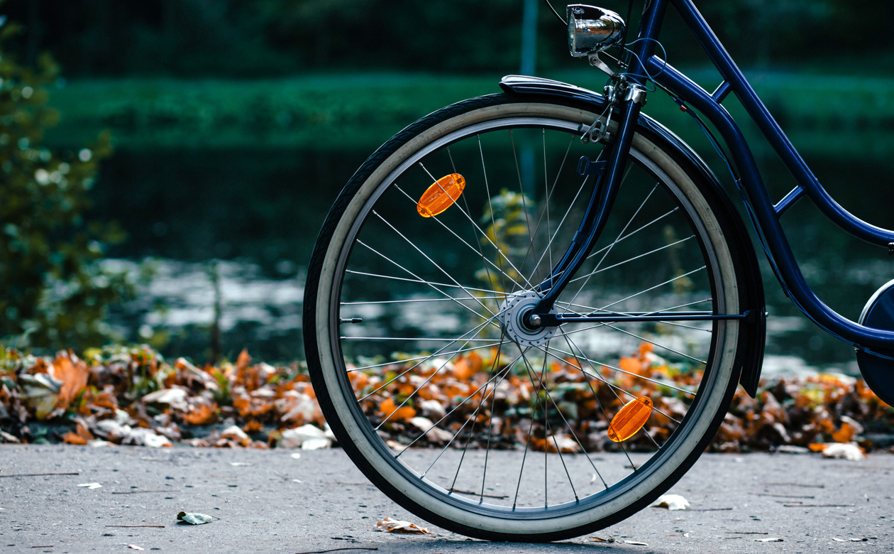 Closeup af cykel