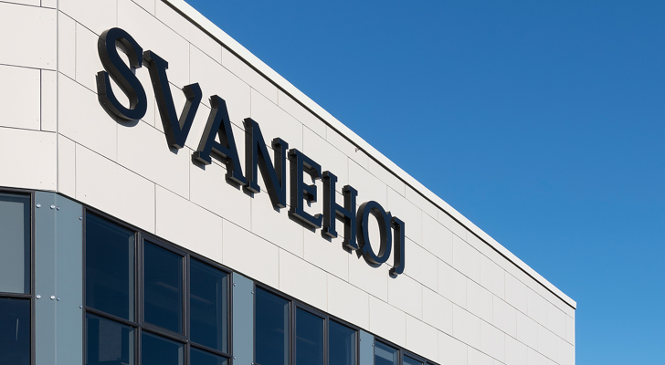 Pressefoto Svanehøj bygning udefra