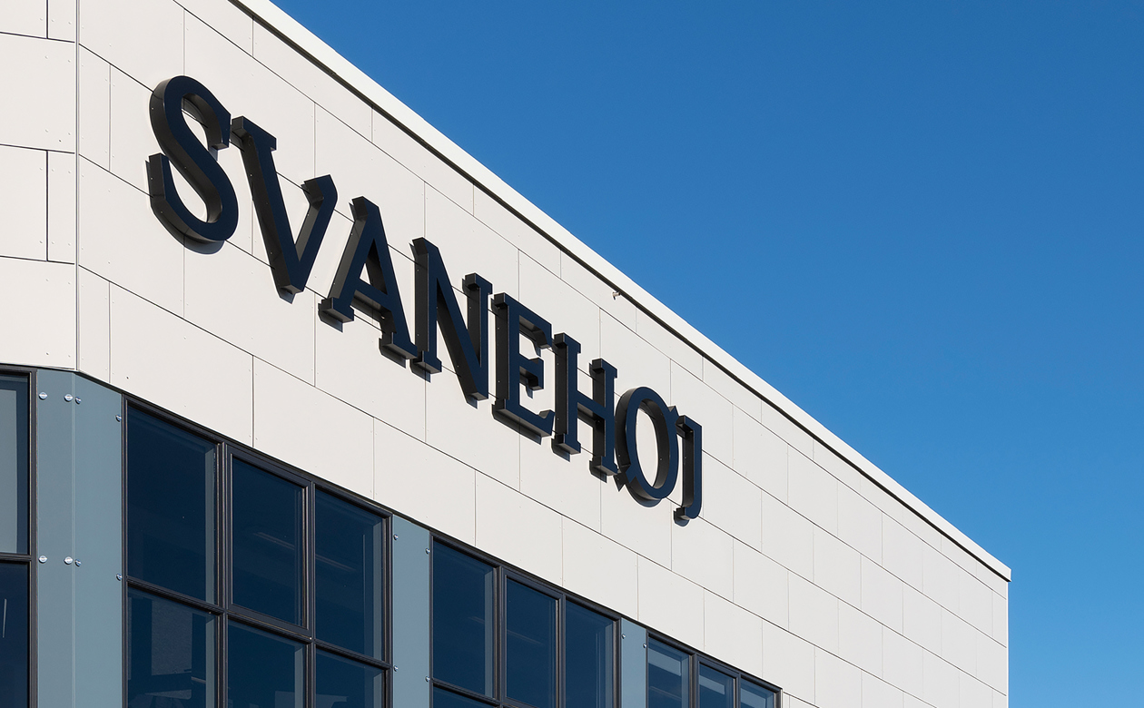 Pressefoto Svanehøj bygning udefra