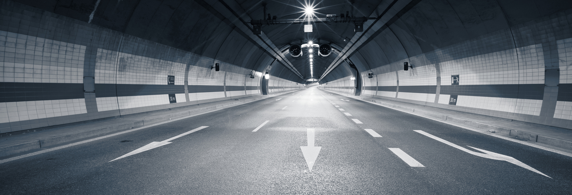 En tunnel på vejbane