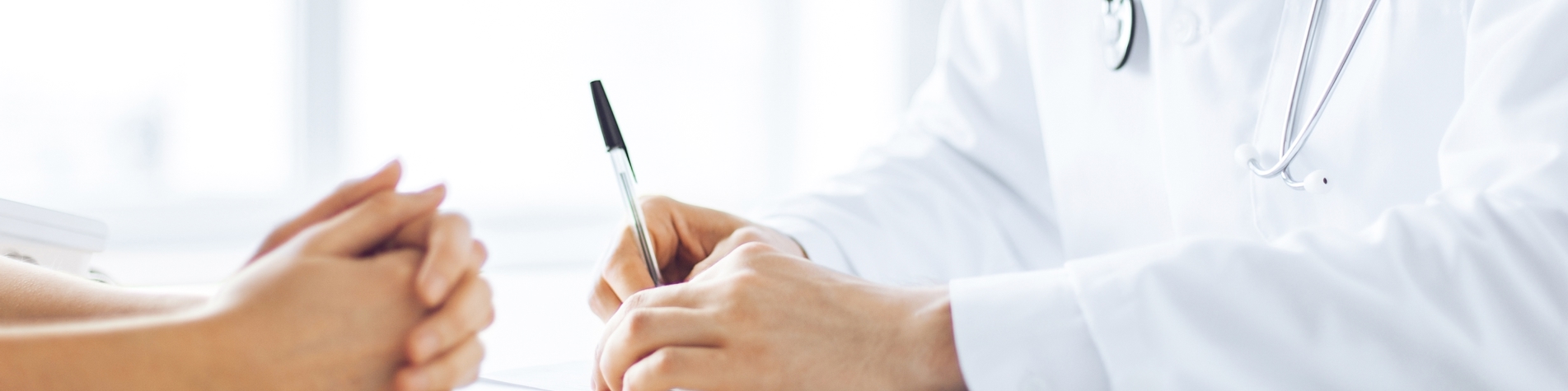 Der bliver skrevet et behandlingstestamente ved lægen