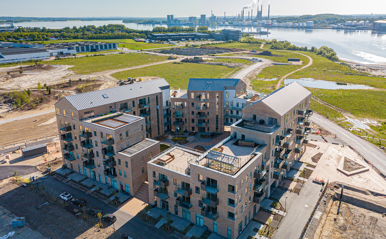 Erik Sørensen Byg oppefra