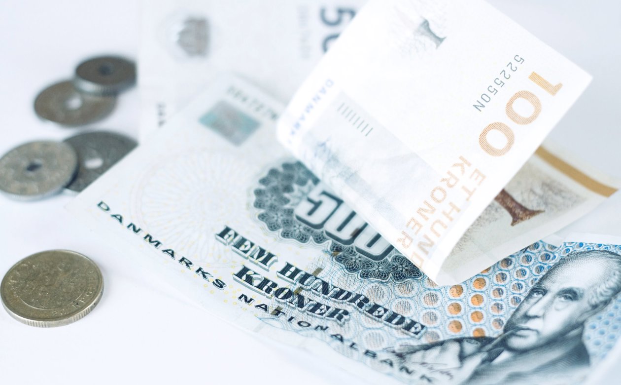 Pengesedler og mønter