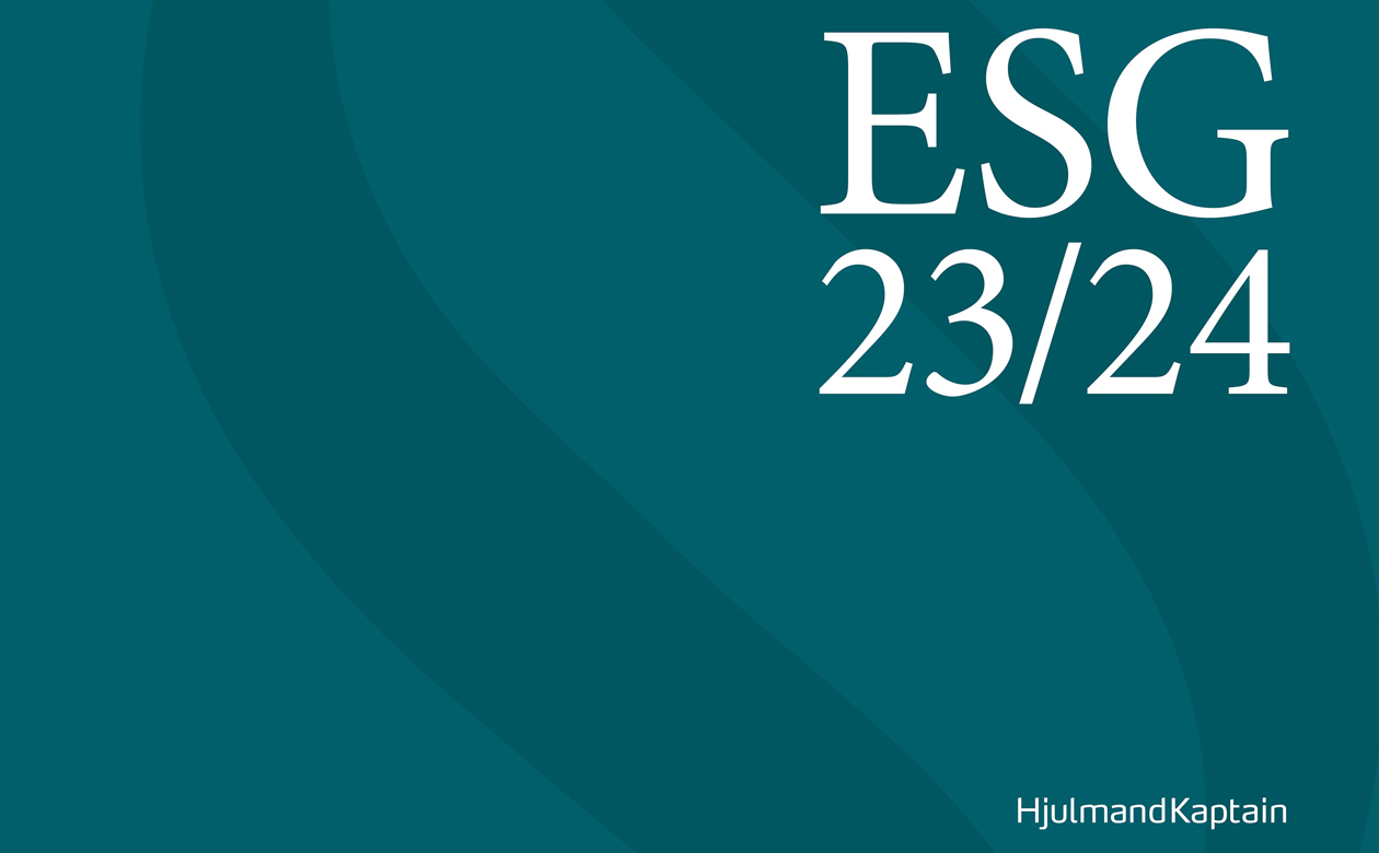 Forside ESG Rapport 2024 Forside Billede Uden Ekstra Tekst