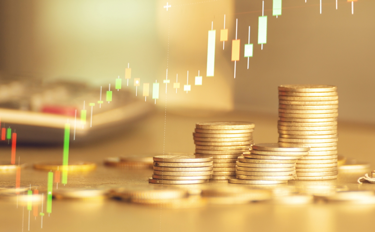 Prisstigninger ved mønter i stakke