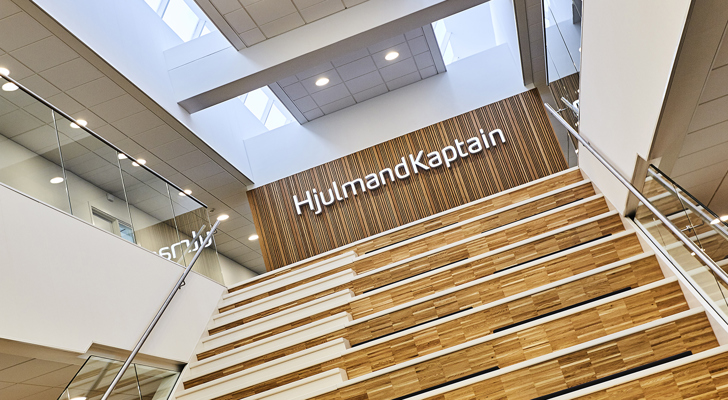 Trappe hos HjulmandKaptain i Aalborg