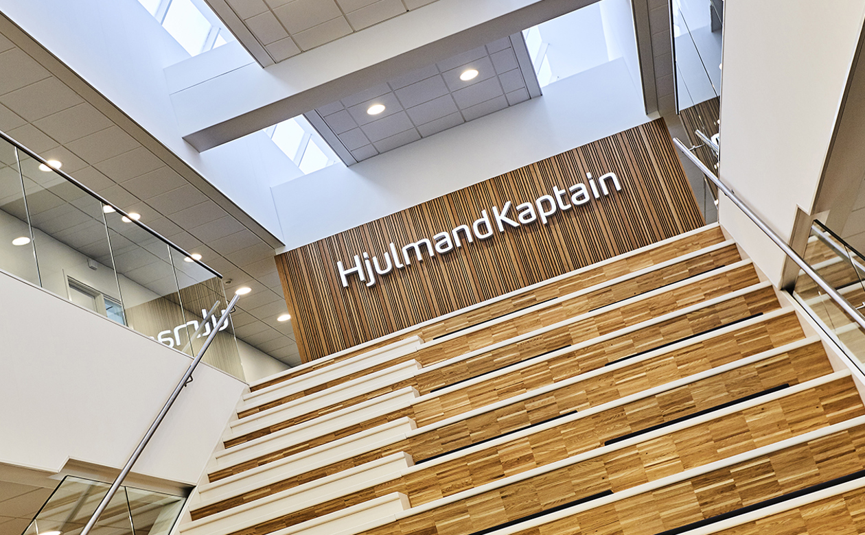 Trappe hos HjulmandKaptain i Aalborg