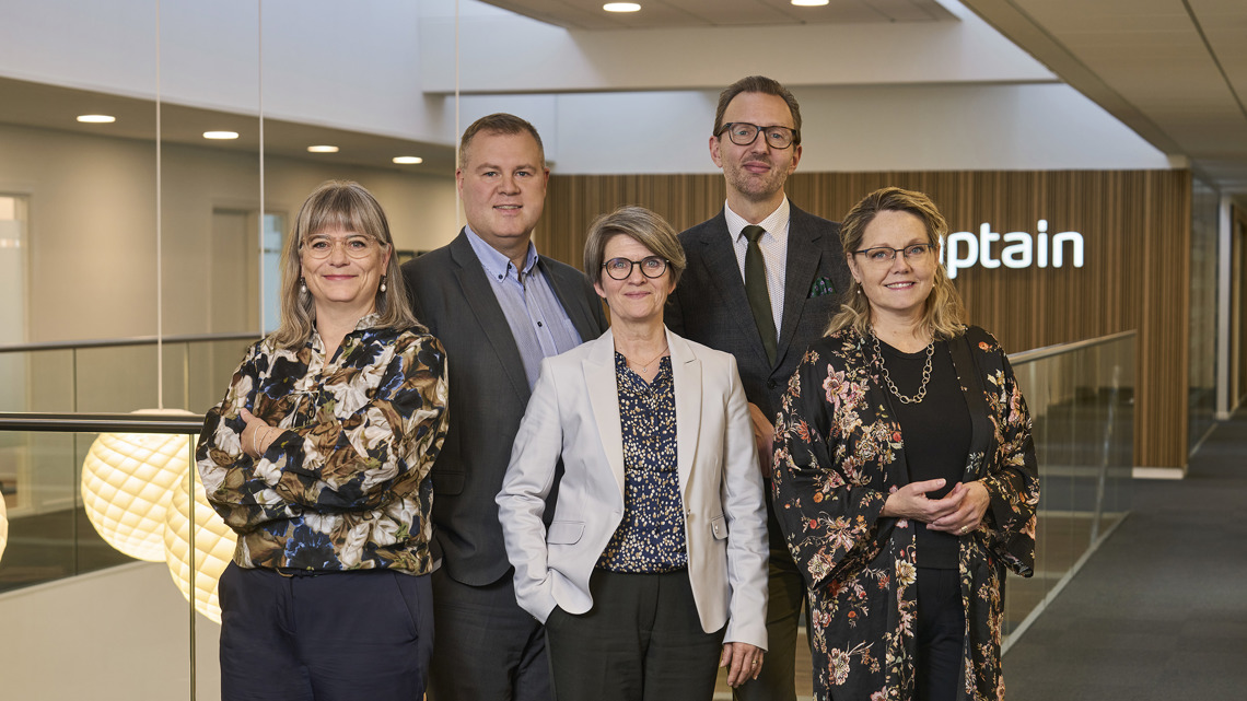 Karina Kellmer, Jens Baagøe Thomsen, Janne Juul Wandahl, Anders Munk Zacho og Marianne Fruensgaard - advokater med speciale i personskadeerstatning