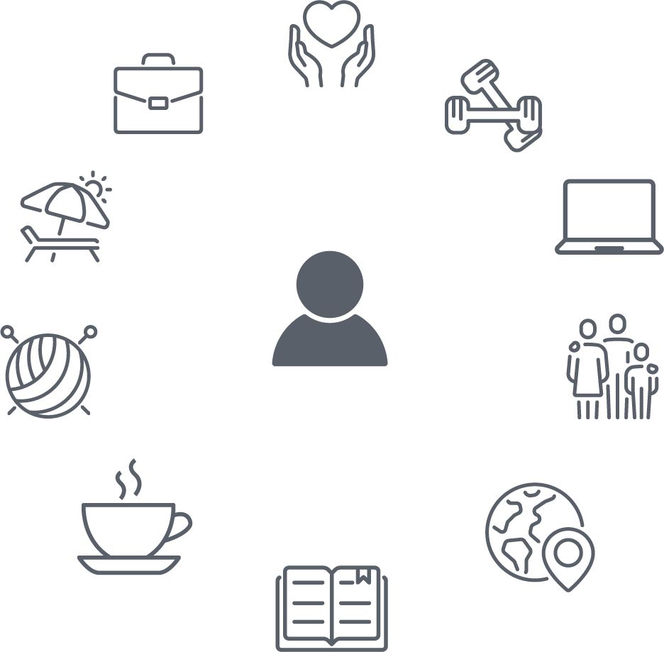 Fleksibel Hverdag Mørkegrå