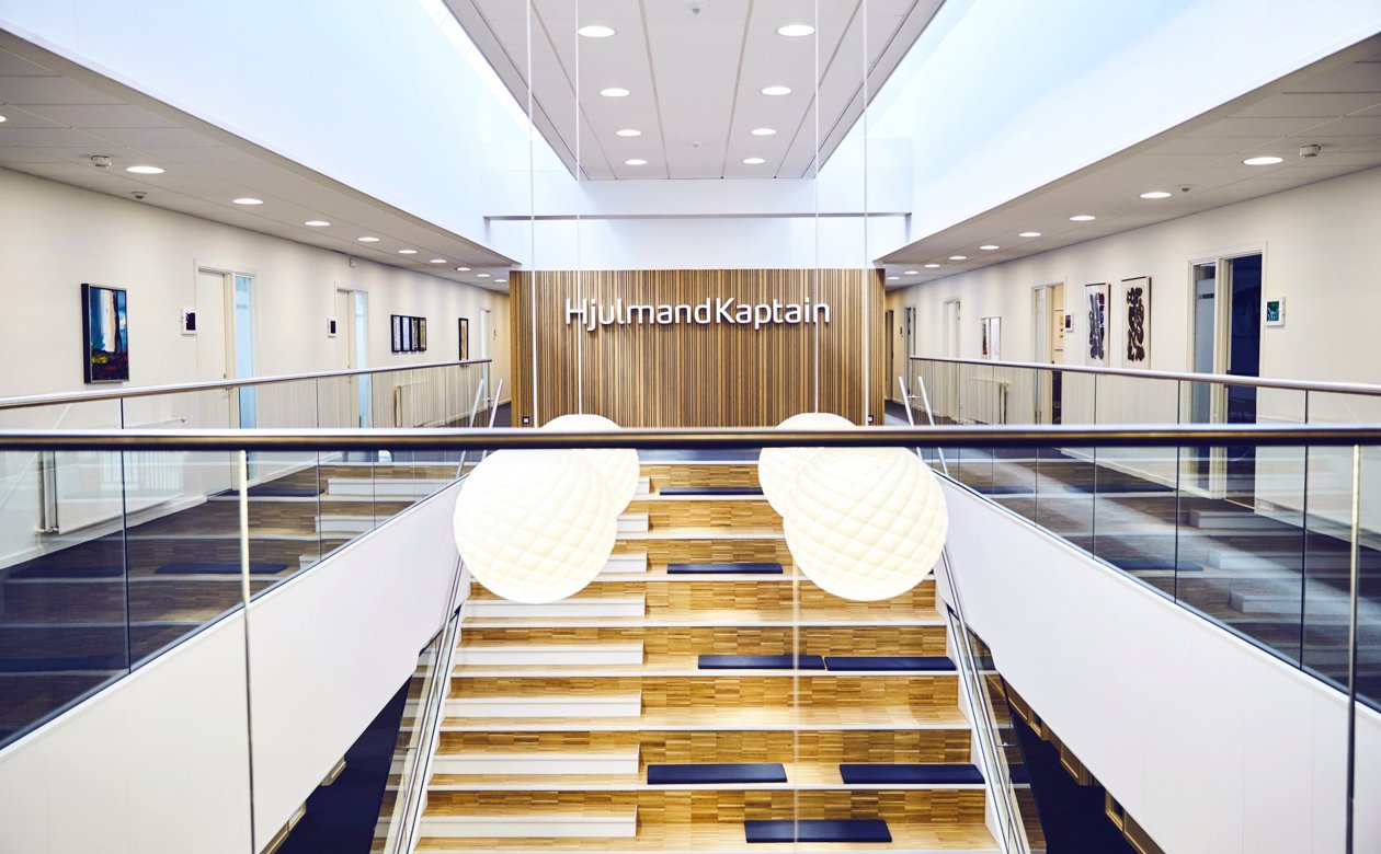 Trappe hos HjulmandKaptain i Aalborg