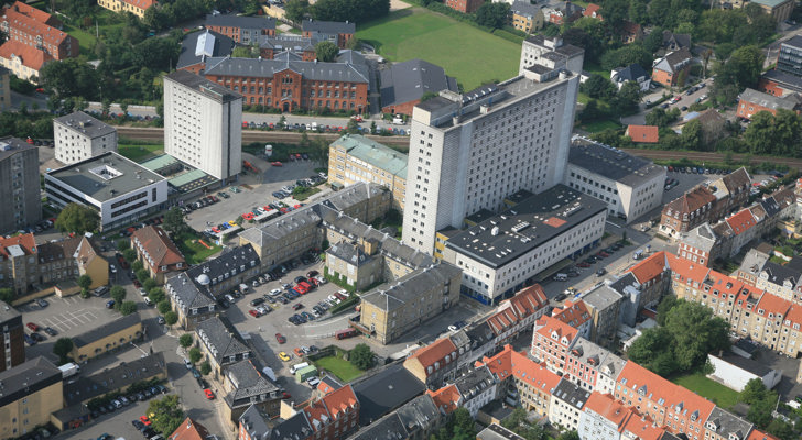 Aalborg Sygehus Nord oppefra