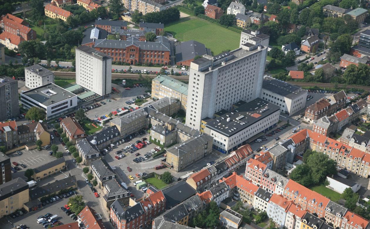 Aalborg Sygehus Nord oppefra