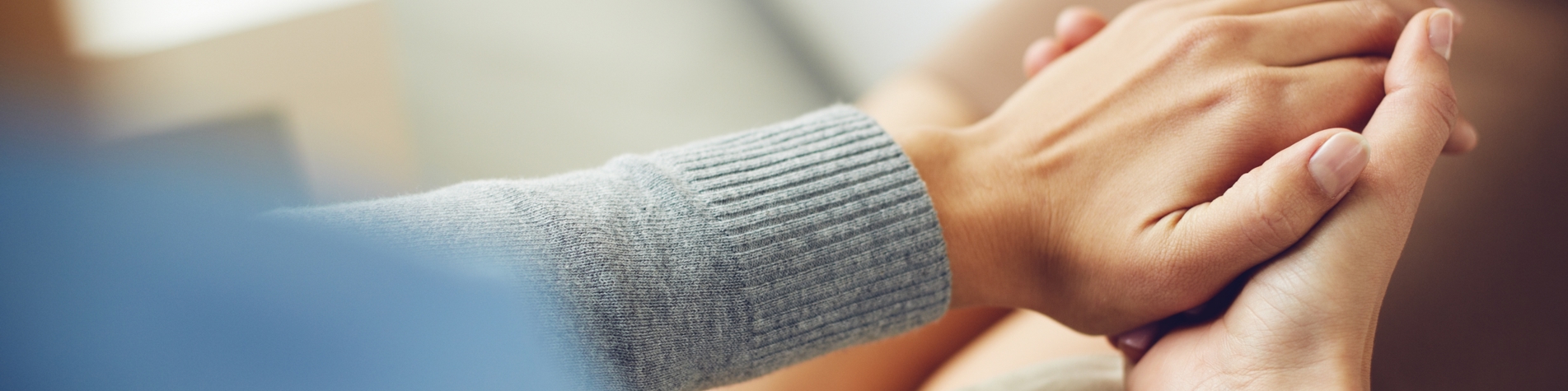 To personer holder i hænder - fremtidsfuldmagt 