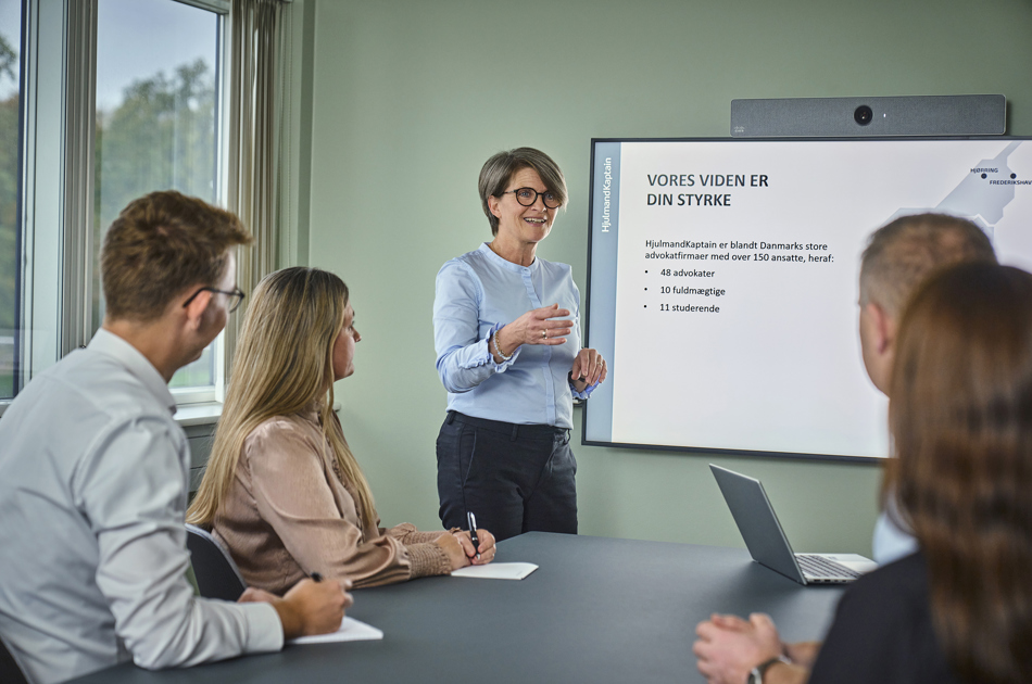 Advokat holder oplæg for andre